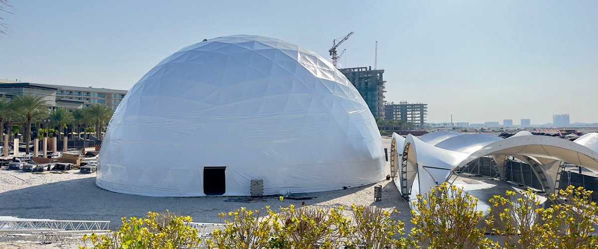 Unique Dome 30 in RAK project view 1