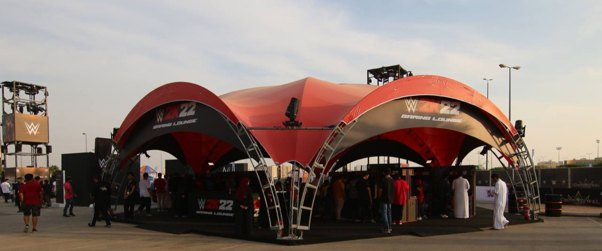 Riyadh WWE Fan Zone project view 1