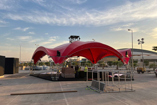 Riyadh WWE Fan Zone project view 2