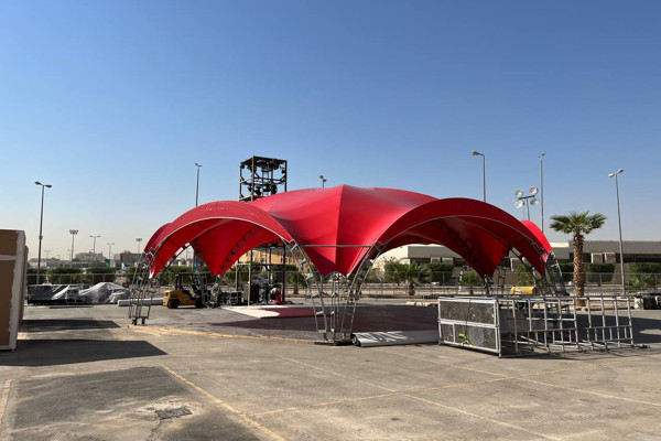 Riyadh WWE Fan Zone project view 3