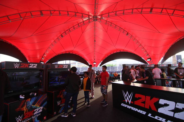 Riyadh WWE Fan Zone project view 4