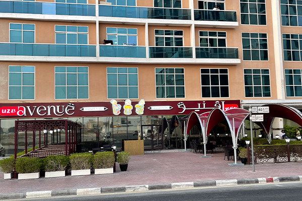 UZB Avenue restaurant project view 3