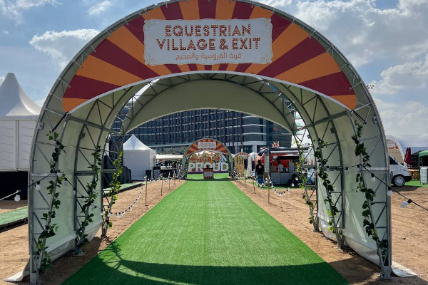 Al Equestrian Village project view 3