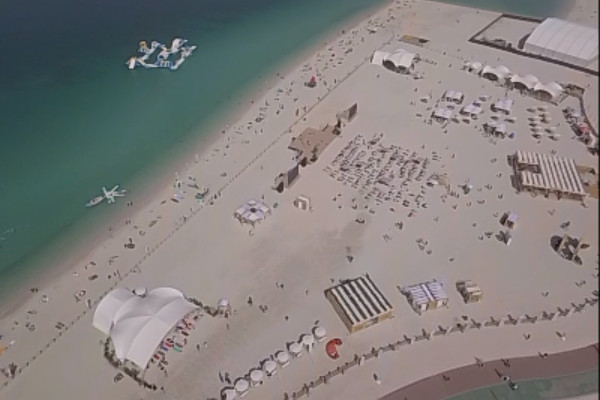 XYoga Dubai Festival project view 3
