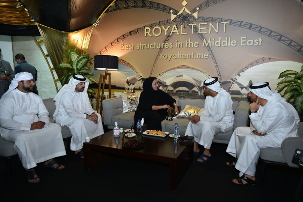 Luxury Tent for H.E. Sheikh Al Qassimi project view 2
