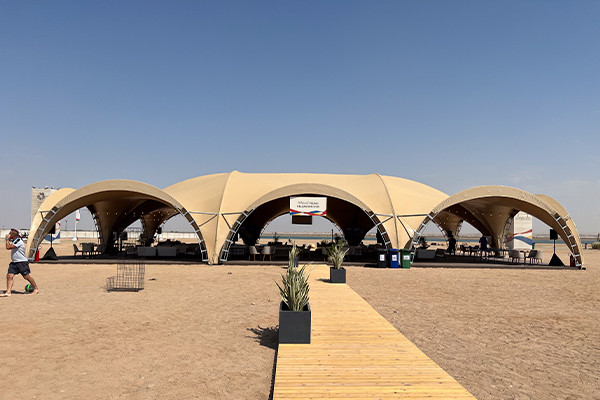 Neom Beach Games project view 2