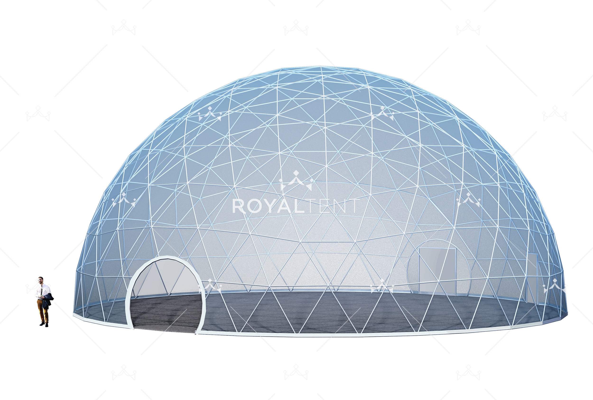 Buy Dome tent SPHERE RT314D20 before 157 persons 20 on 20 